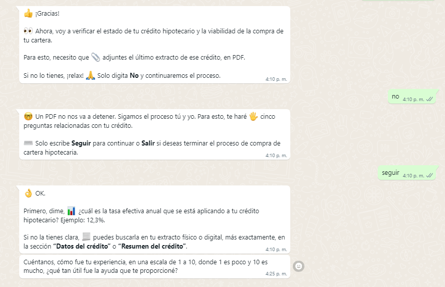 Pedrito Cuadrado Compra de Cartera